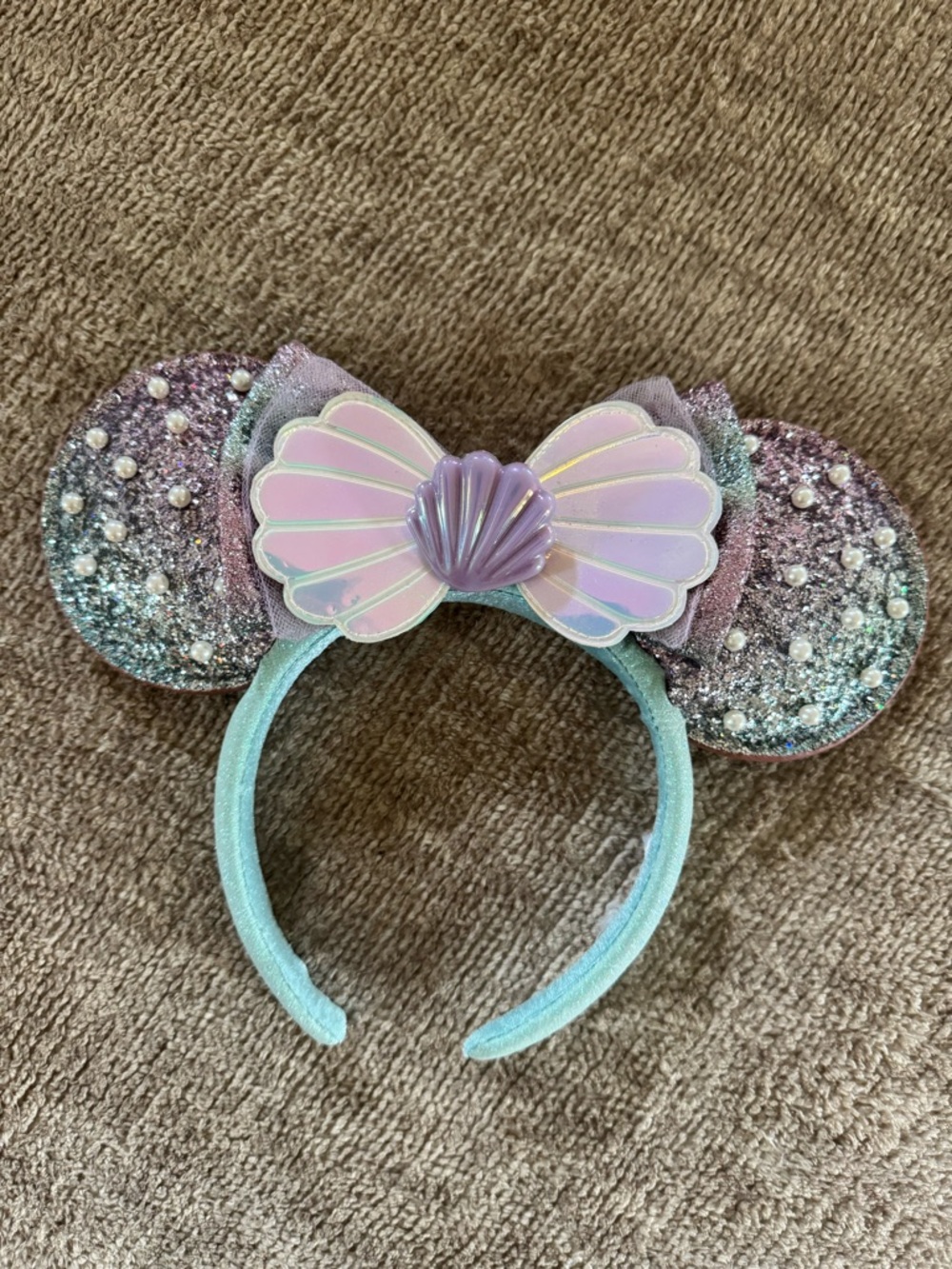 Disney Parks The Little Mermaid Headband Mickey Ears